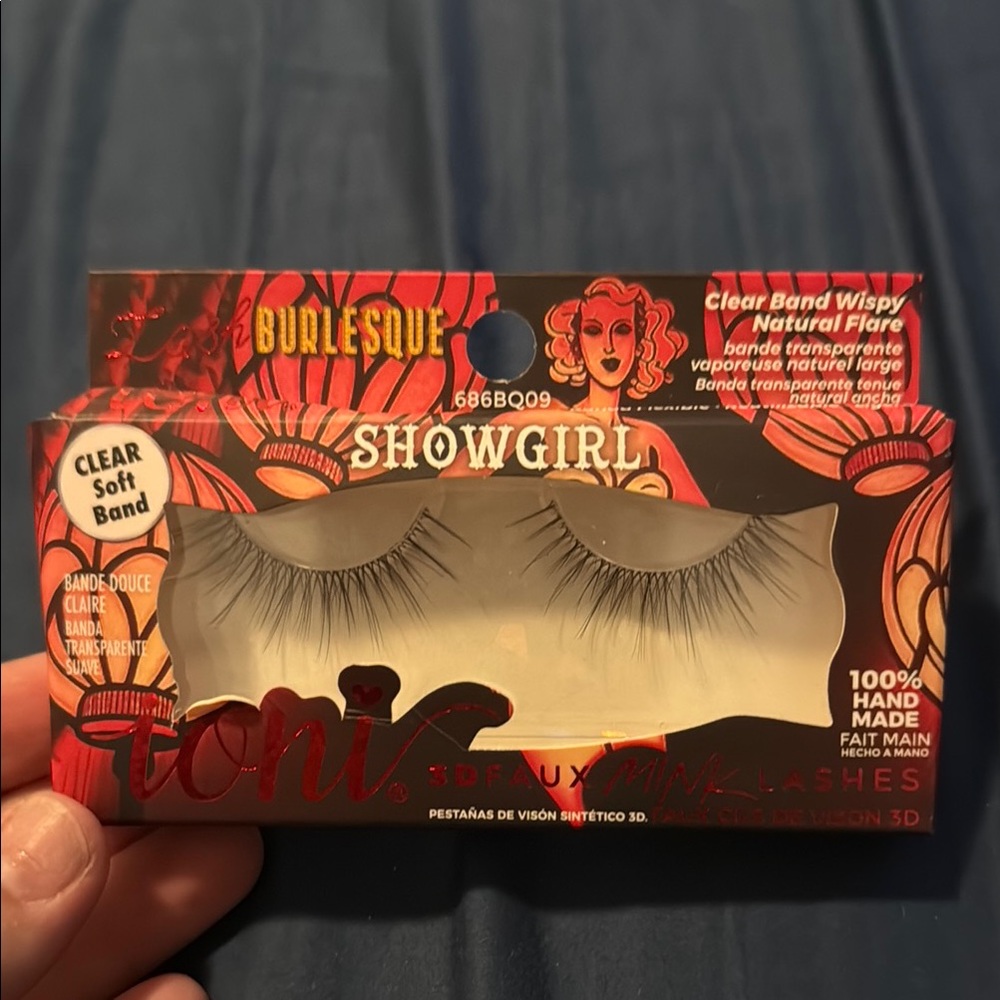 Burlesque Showgirl Lashes - Black